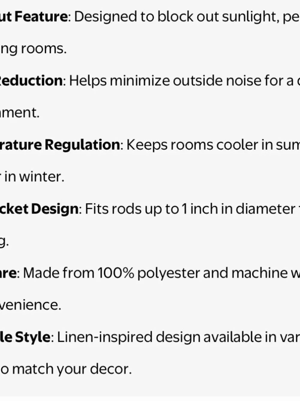 Mainstays Iris Linen Look 100% Blackout Curtain 1 Panel, Sage, 37